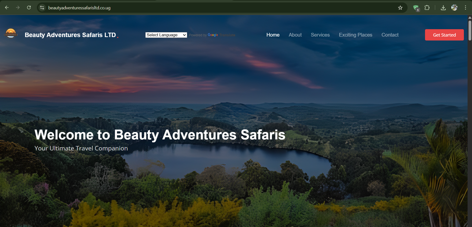 Beauty Adventures Safaris screenshot